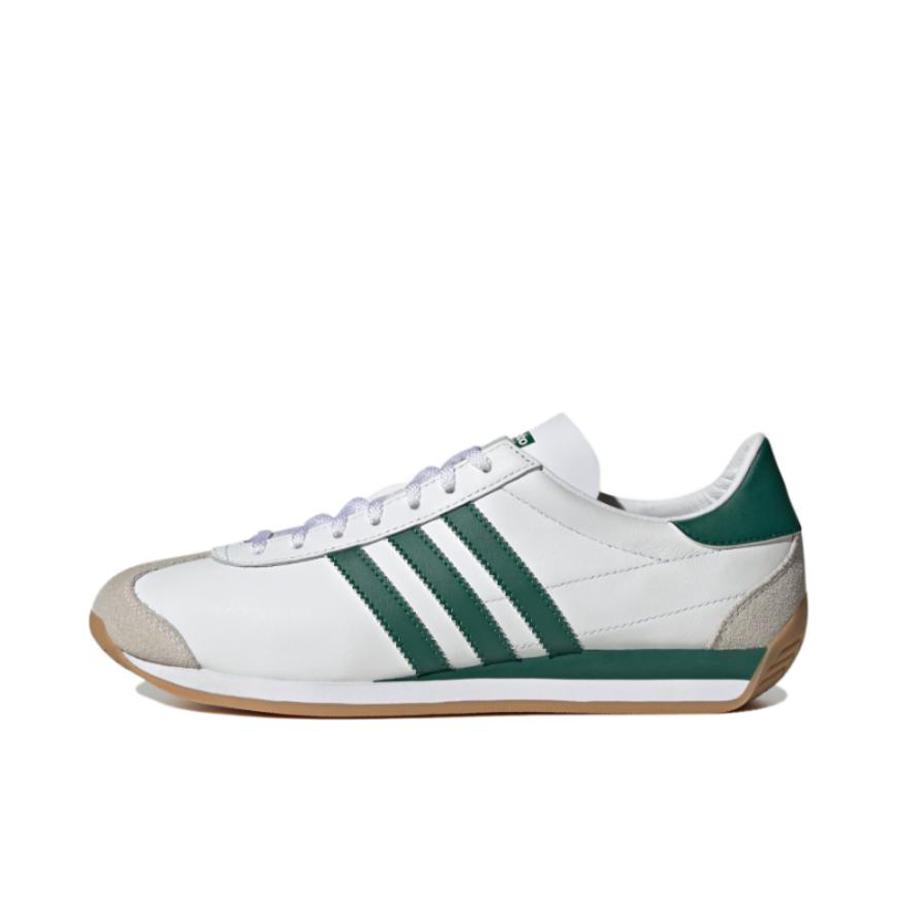 推荐商品：adidas Originals Country OG T头鞋 德训鞋 运动休闲鞋 防滑耐磨舒适轻便百搭简约时尚复古风 白色/绿色/灰色