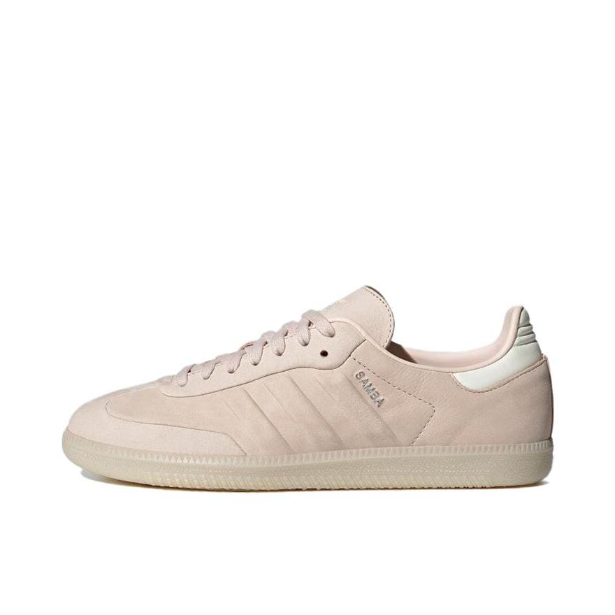 推荐商品：adidas Originals Samba OG T头鞋 板鞋 经典复古舒适百搭耐磨合成革圆头薄底贴合 米色