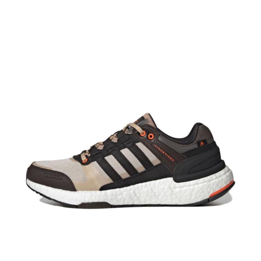 推荐商品：adidas Equipment+ 跑鞋 缓震防滑耐磨舒适轻便透气网面全掌织物回弹轻运动 褐色