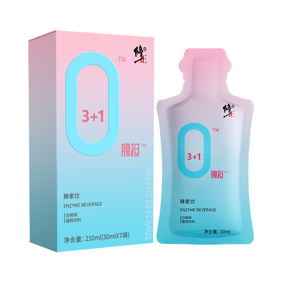 推荐商品：修正 白桃酵素植物饮料 盒装 排宿便