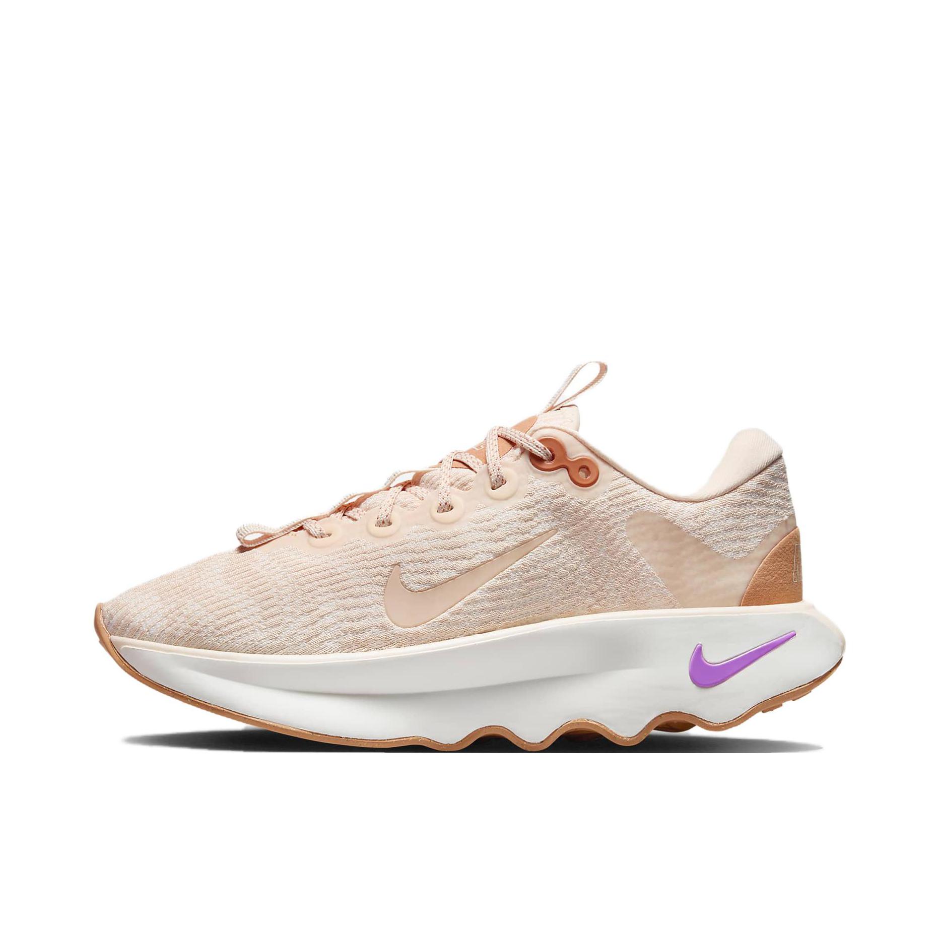 推荐商品：Nike Motiva 跑鞋 舒适减震防滑耐磨轻便防水百搭时尚稳定抓地支撑圆头耐用 粉色/紫色