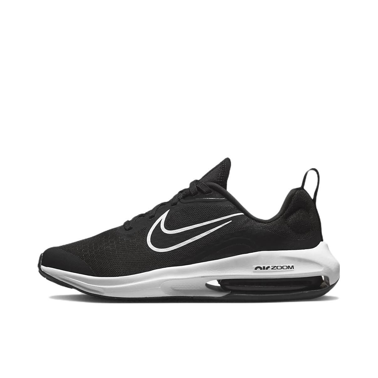 推荐商品：Nike Air Zoom Arcadia 2 跑鞋 缓震轻便网面透气防滑耐磨舒适百搭织物 GS/黑色/白色