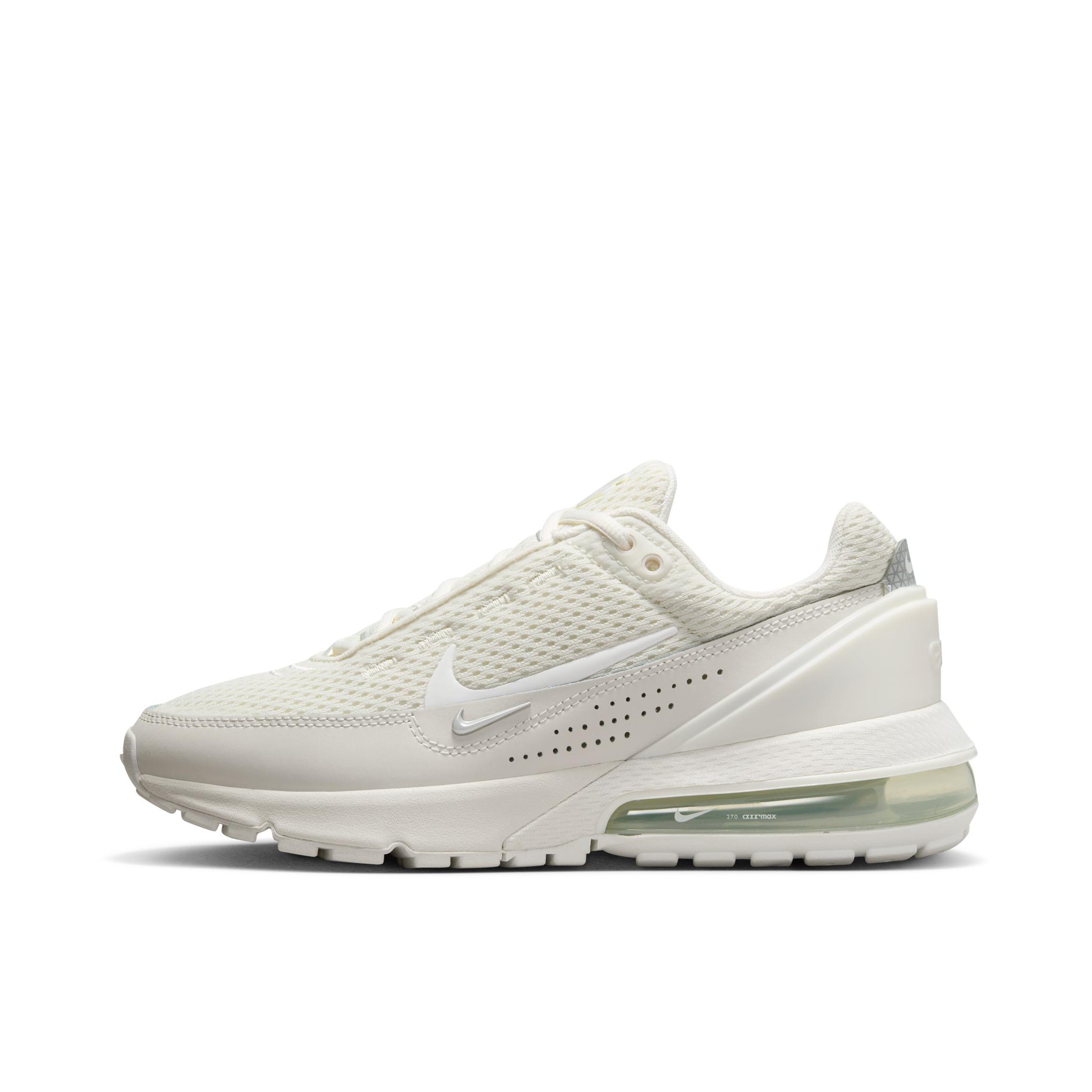 推荐商品：Nike Air Max Pulse 跑鞋 气垫缓震防滑耐磨舒适百搭复古轻便耐穿回弹 米白色