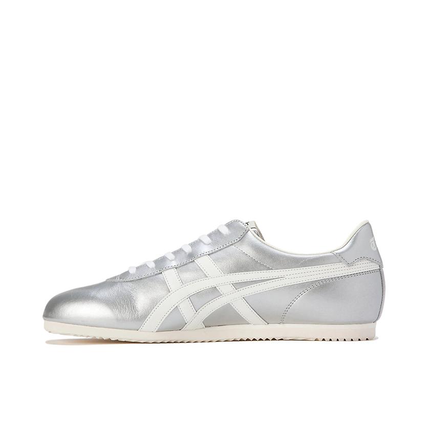 推荐商品：Onitsuka Tiger Tai-Chi NM 耐磨 舒适百搭 休闲鞋 银色/白色