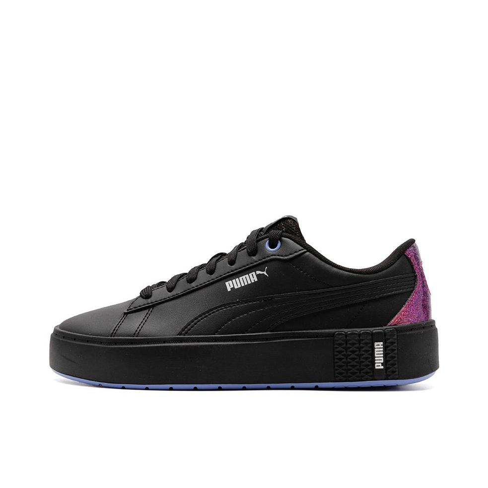 推荐商品：Puma/彪马 Smash Platform V2 板鞋 防滑耐磨缓震轻便舒适透气复古 女款/黑色/紫色