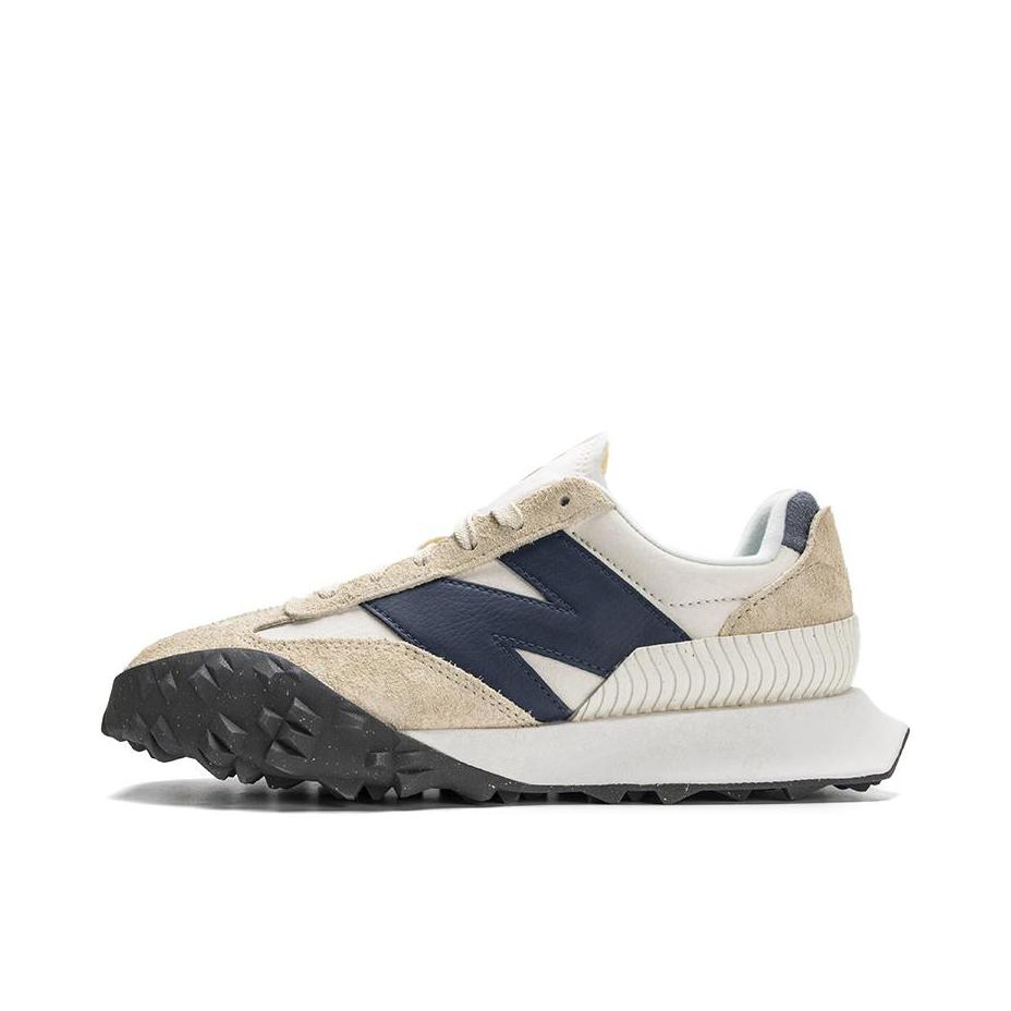 推荐商品：New Balance XC-72 织物 潮流复古 百搭拼接 舒适透气 减震 防滑耐磨 运动休闲鞋 白色/米色/灰色