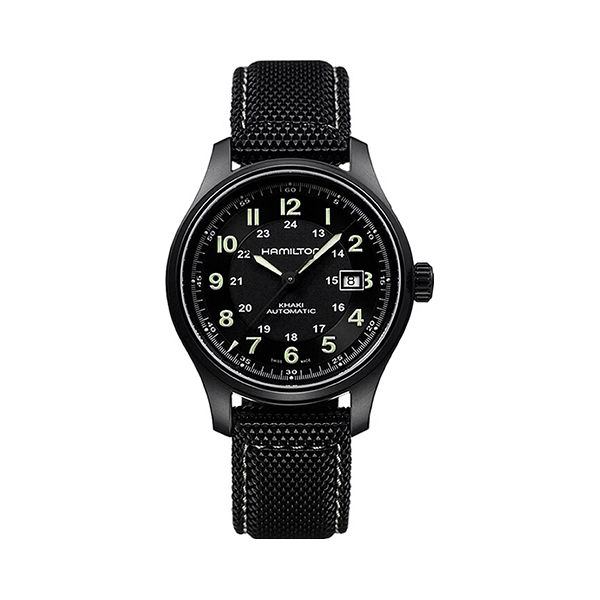 推荐商品：Hamilton 卡其野战 42mm 钛合金版钛金属自动机械男士手表