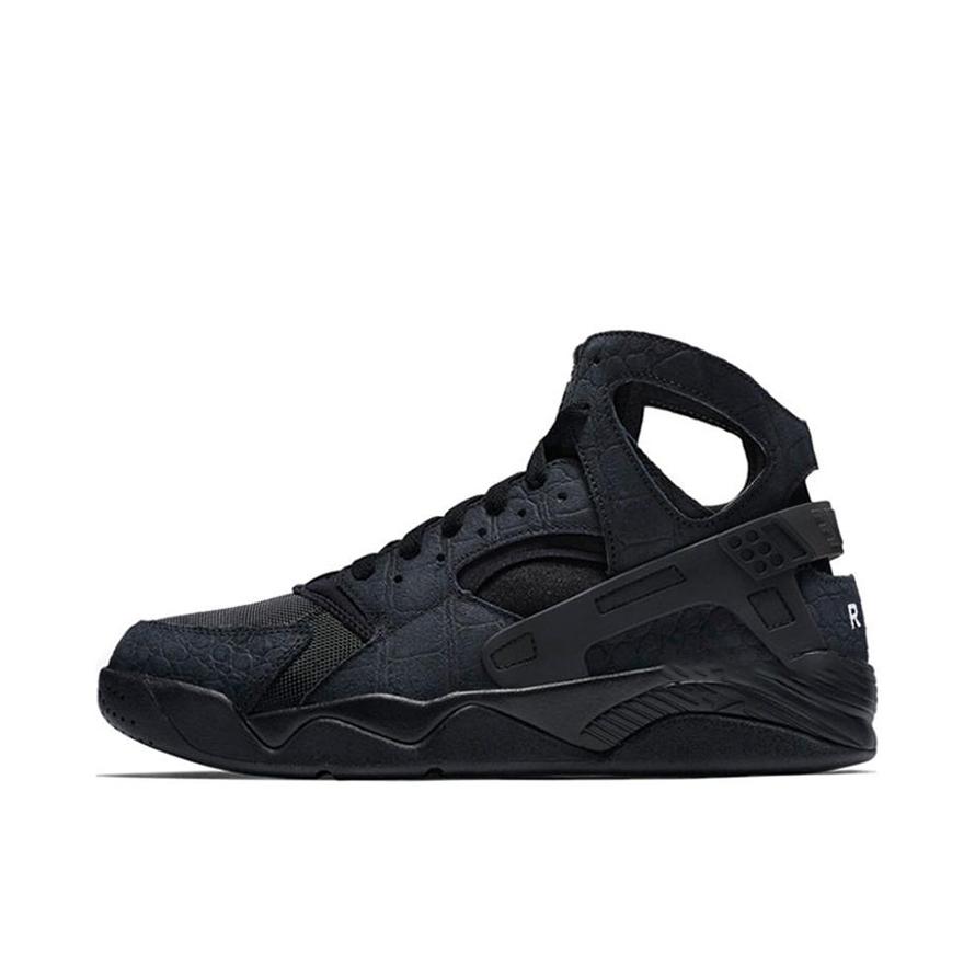 推荐商品：Nike Air Flight Huarache 防滑耐磨 减震 舒适透气 复古百搭 篮球鞋 全黑色