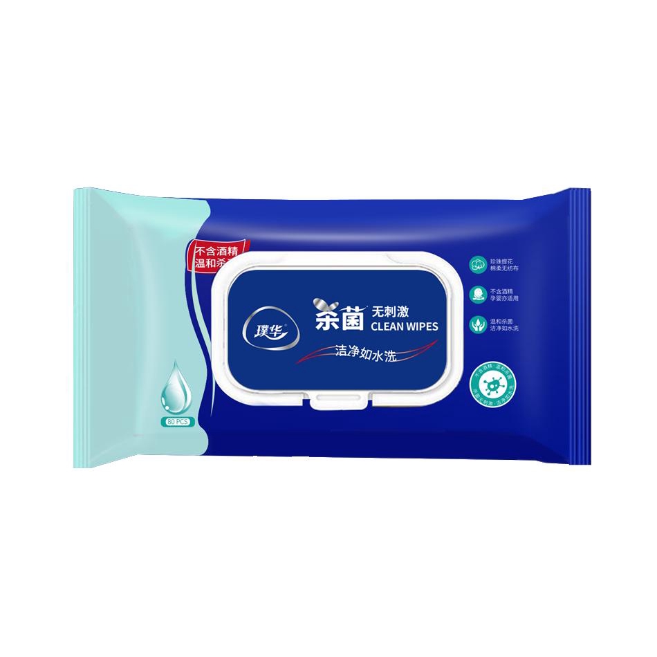 推荐商品：璞华 珍珠提花系列 湿厕纸不含酒精