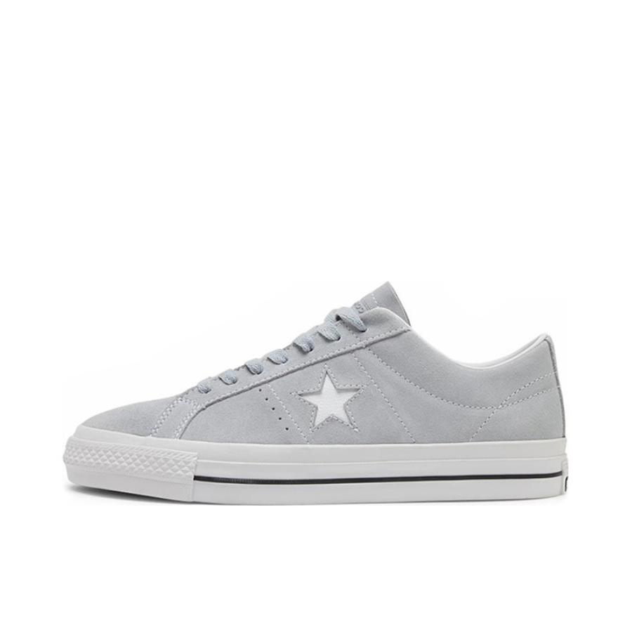 推荐商品：Converse/匡威 One Star 翻毛皮 防滑 复古 星星鞋 板鞋 白色/灰色