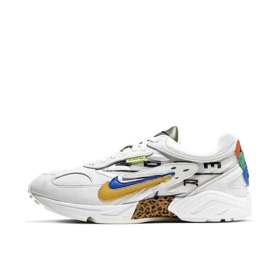 推荐商品：Nike Air Ghost Racer 运动休闲鞋 缓震轻便透气防滑耐磨织物复古时尚 Copy Paste SIZE联名/白色
