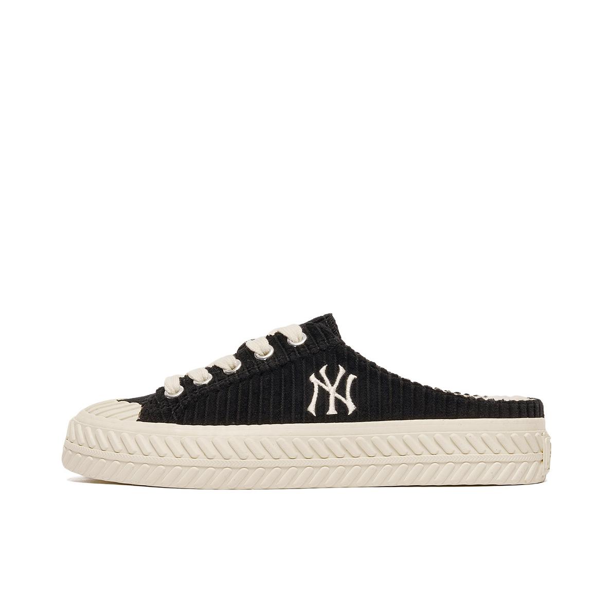 推荐商品：MLB PlayBall 耐磨透气 轻便减震 饼干鞋 帆布鞋 黑色