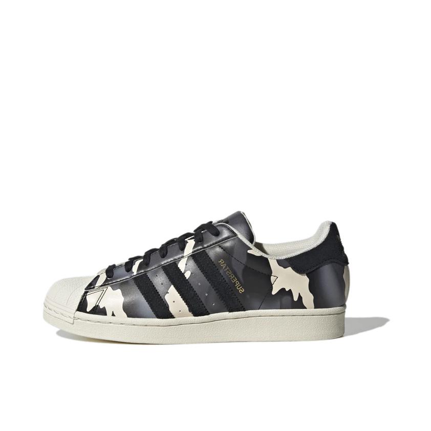 推荐商品：【宋雨琦同款】 adidas Originals Superstar 板鞋 轻便贝壳头薄底舒适百搭耐磨复古 迷彩色