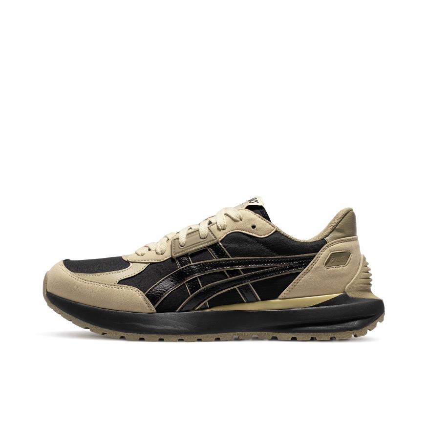 推荐商品：Asics/亚瑟士 Tarther Sc 2 防滑耐磨 舒适百搭 轻便透气 潮流复古 织物 合成革 运动休闲鞋 1203A313 黑色/棕色