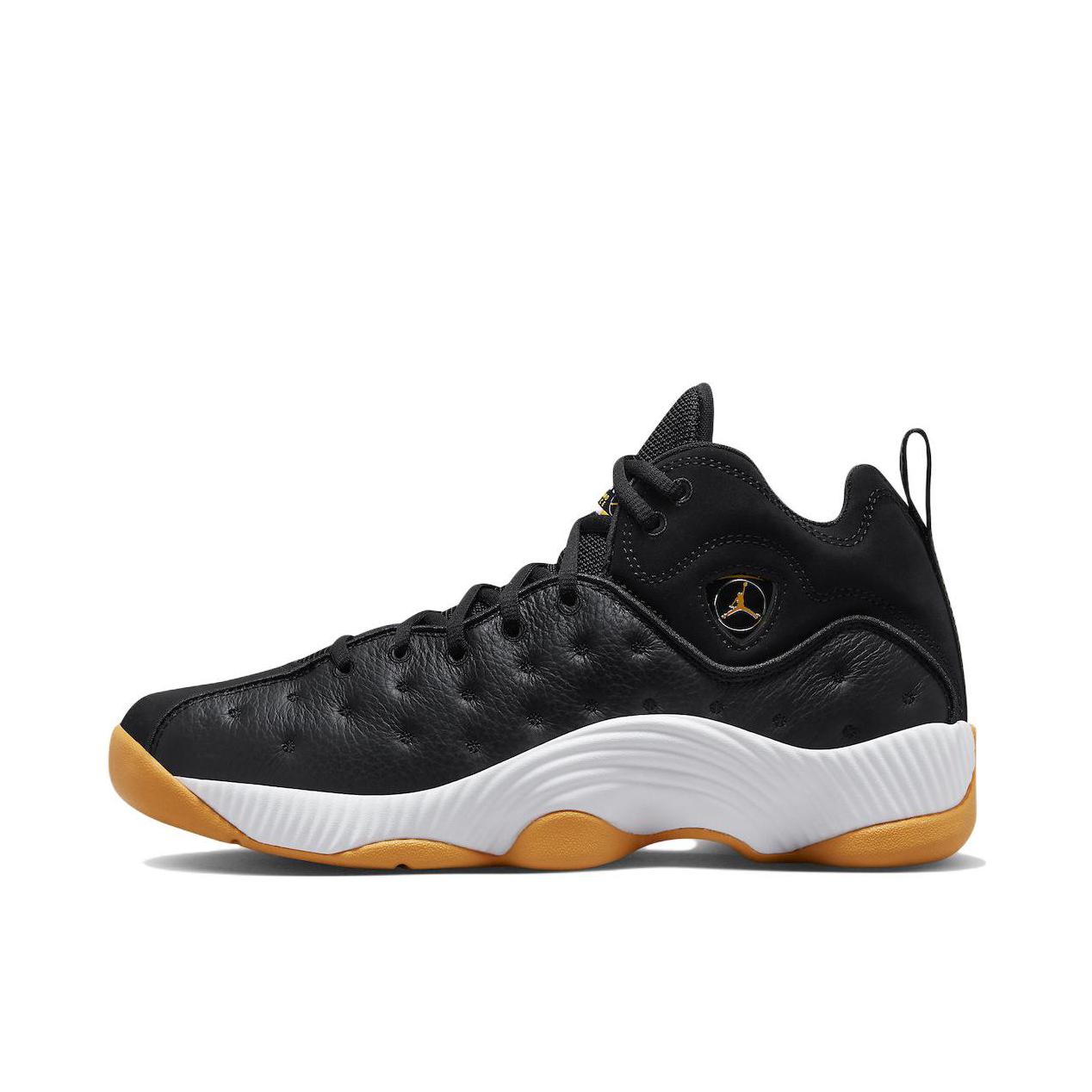 推荐商品：Jordan Jumpman Team 2 实战训练 缓震耐磨 防滑 复古 织物 篮球鞋 黑色