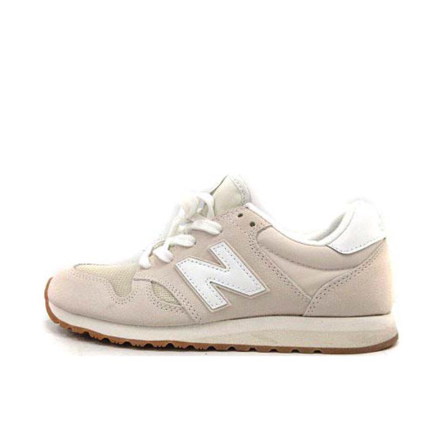 推荐商品：New Balance 520 运动休闲鞋 时尚百搭减震防滑耐磨舒适透气织物复古低帮 米白色