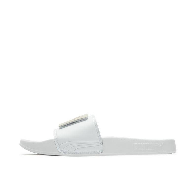 推荐商品：Puma/彪马 Leadcat 2.0 拖鞋 防滑耐磨舒适透气休闲外穿沙滩一字运动情侣 纯白色