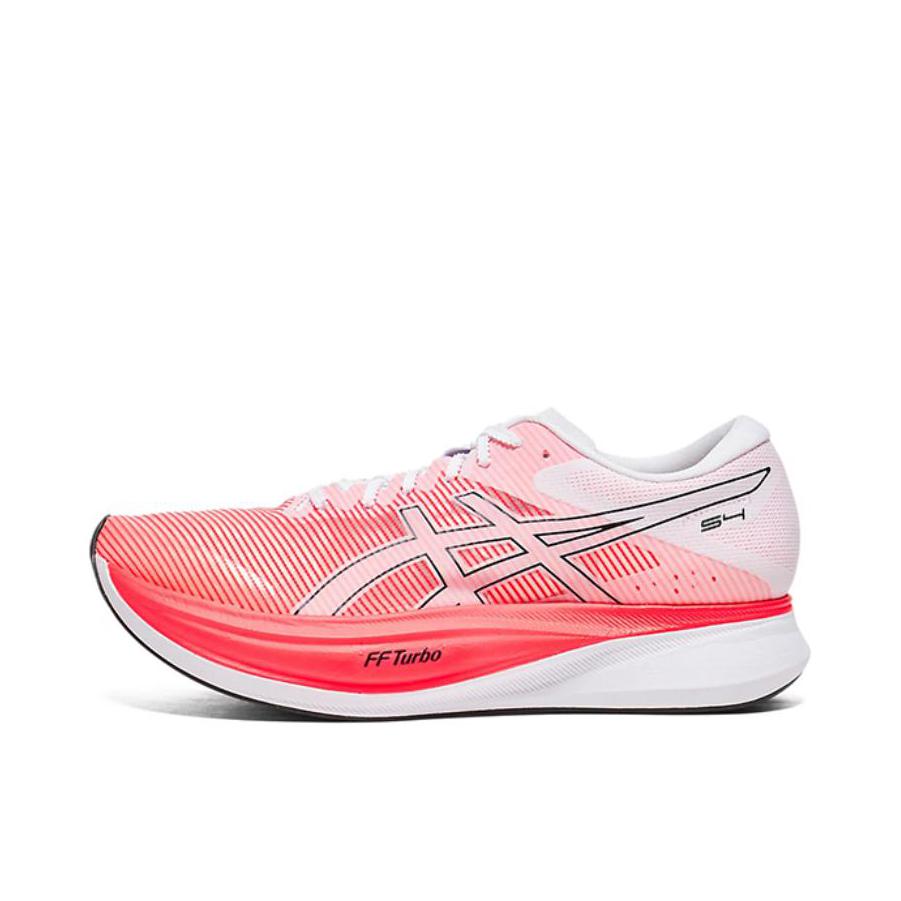 推荐商品：Asics/亚瑟士 S4 跑鞋 防滑耐磨舒适透气减震回弹百搭潮流碳板 粉色/白色