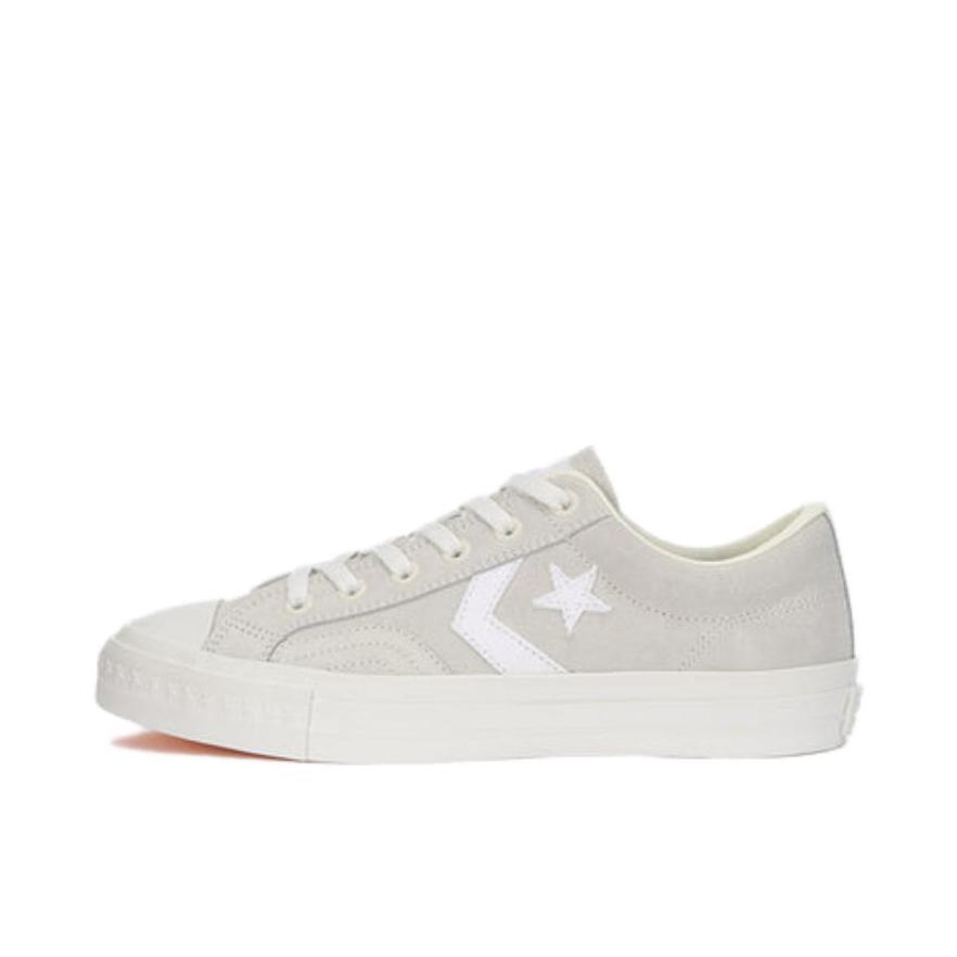 推荐商品：Converse/匡威 One Star 翻毛皮 防滑 复古 星星鞋 板鞋 日版/烟灰色/白色