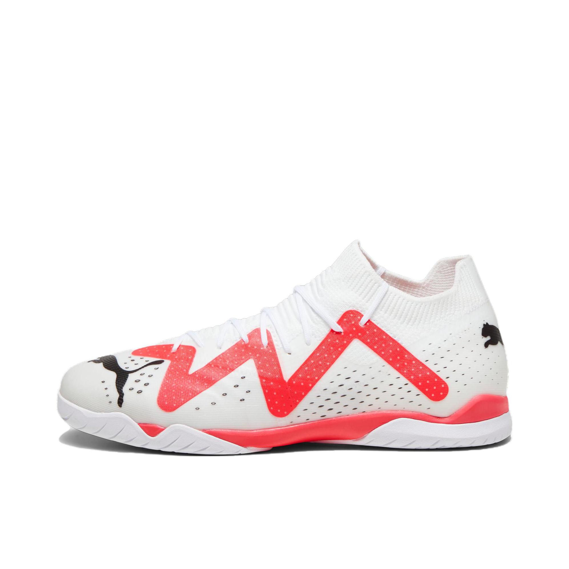 推荐商品：Puma/彪马 Future Match+ LL TT 人造草坪 防滑耐磨 碎钉 足球鞋 白色/火红色