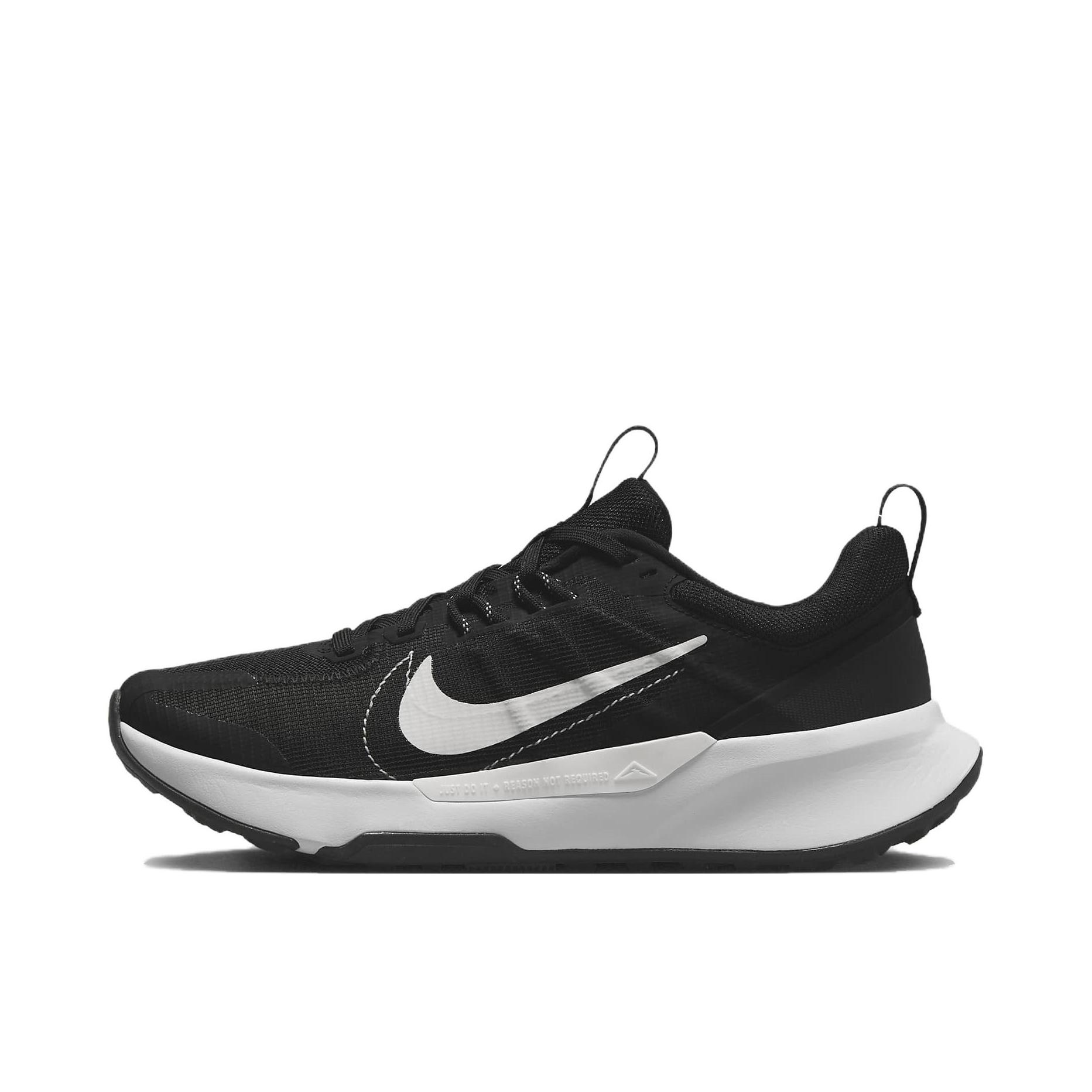 推荐商品：Nike Juniper Trail 2 跑鞋 越野缓震织物运动圆头轻便训练 女款/黑色/白色