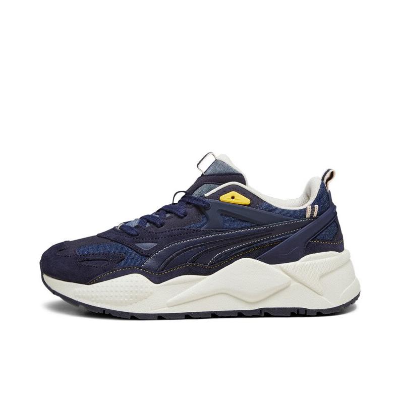 推荐商品：Puma/彪马 RS-X Efekt 运动休闲鞋 网面耐磨减震防滑复古百搭透气舒适圆头 米色/蓝色