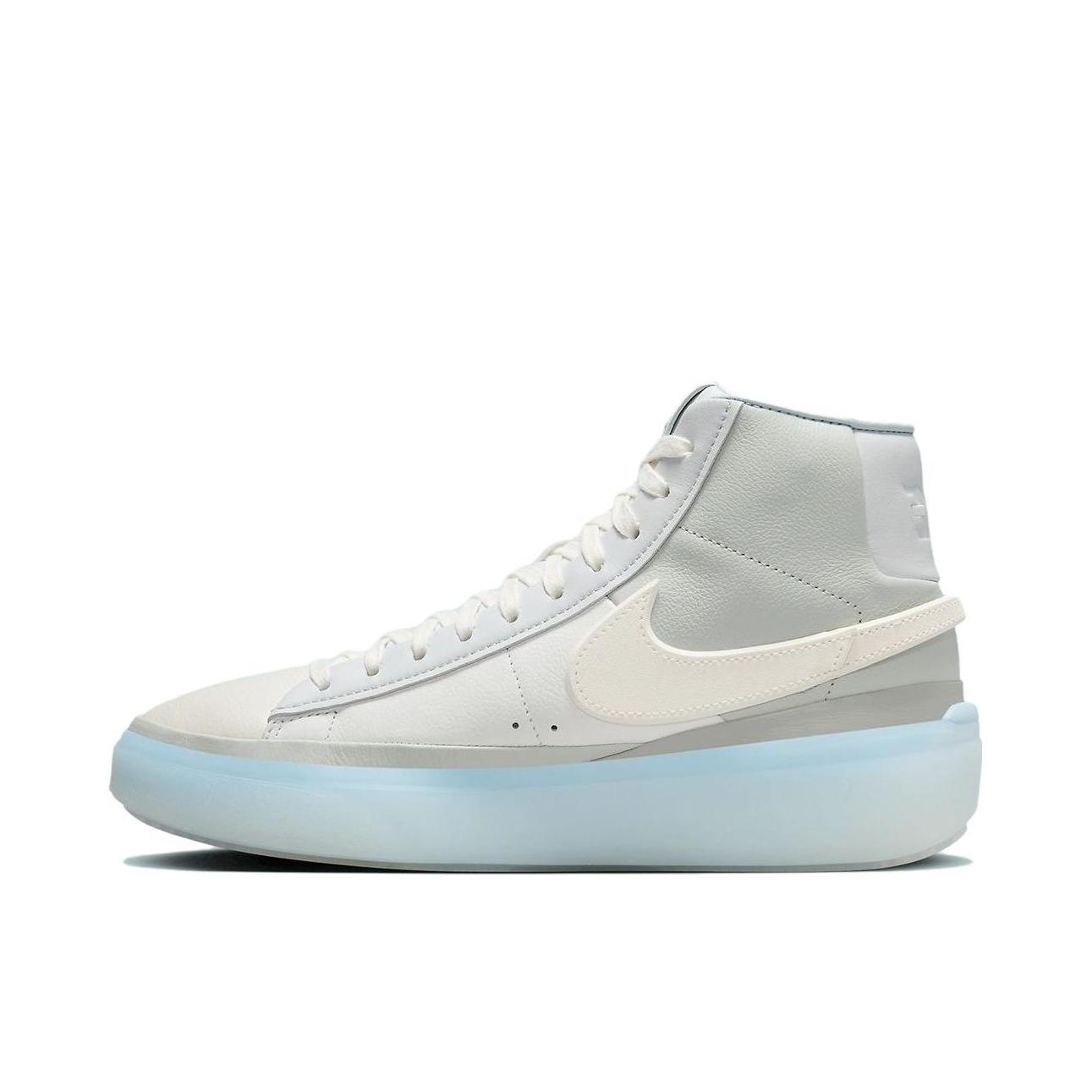 推荐商品：Nike Blazer 板鞋 经典复古防滑舒适百搭 女款/中帮/灰色/白色