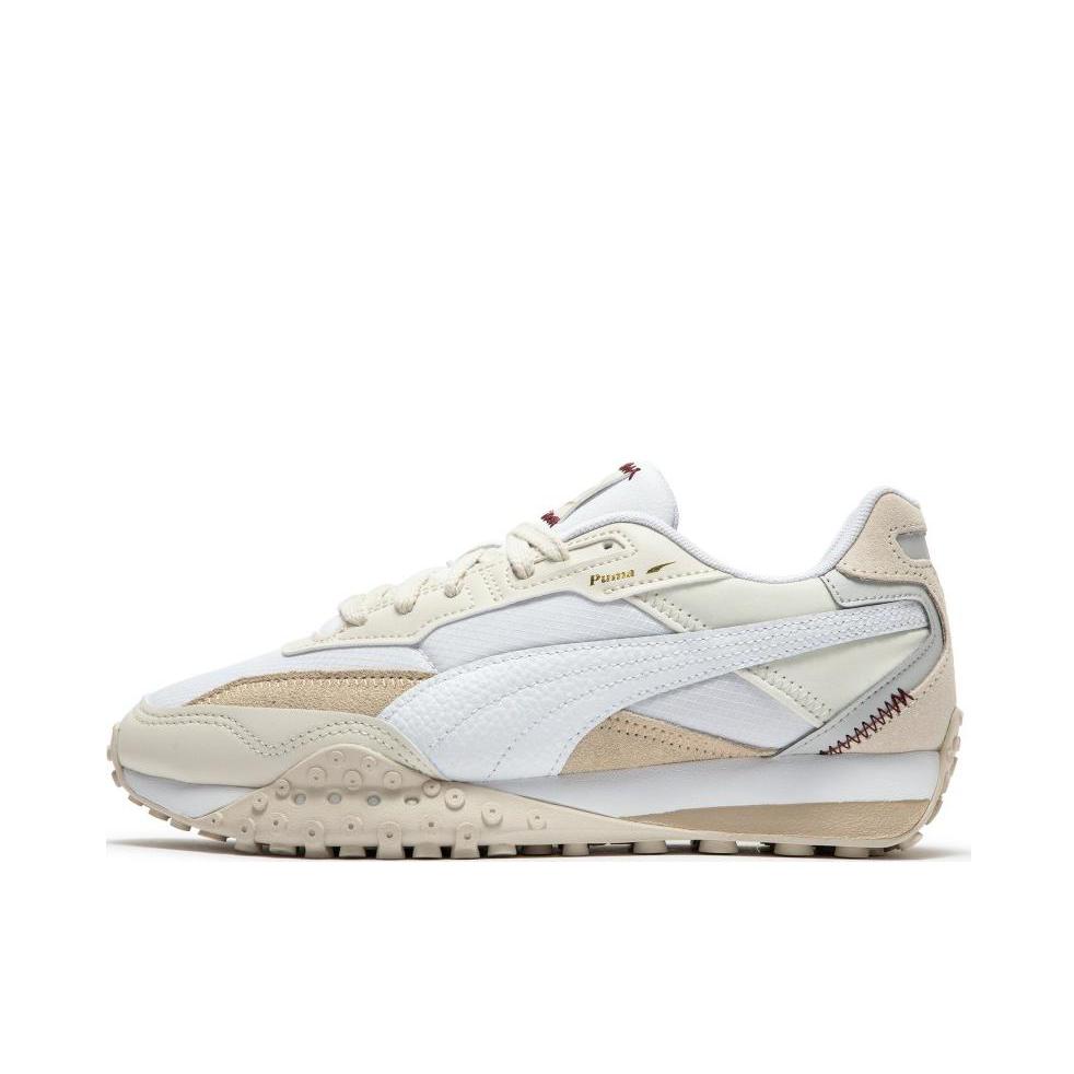 推荐商品：Puma/彪马 Blktop Rider 运动休闲鞋 防滑耐磨舒适百搭复古轻便透气 白色/雪白色