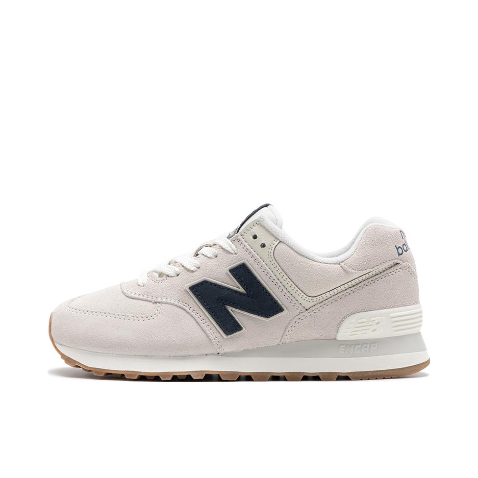 推荐商品：New Balance 574 运动休闲鞋 阿甘鞋 经典复古防滑耐磨缓震舒适透气时尚百搭轻便 白色/灰色/棕色