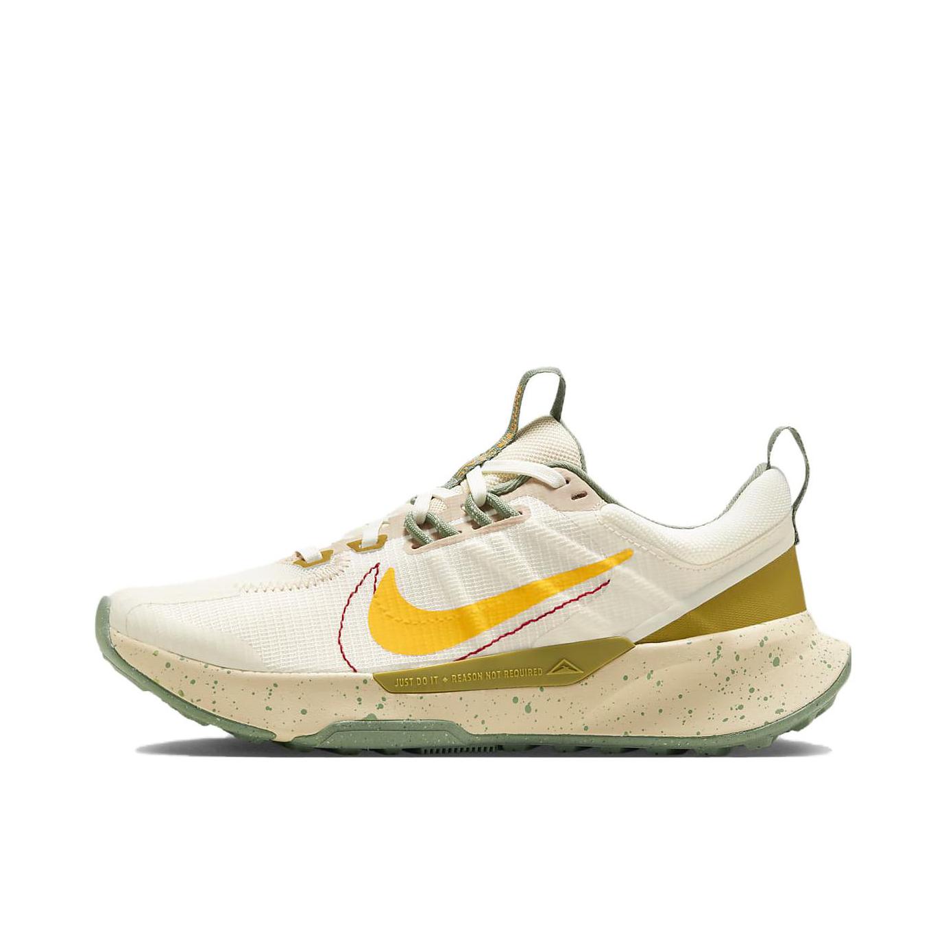 推荐商品：Nike Juniper Trail 2 跑鞋 越野缓震织物运动圆头轻便训练 女款/淡象牙白/激光橙/沙滩白