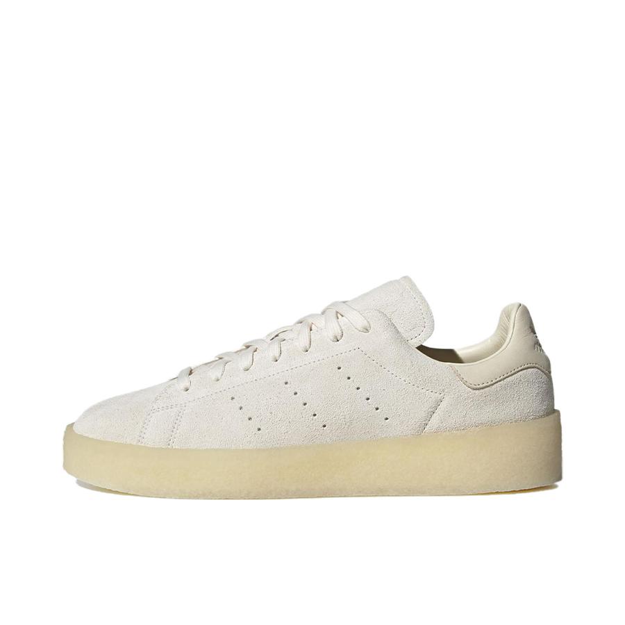 推荐商品：adidas Originals StanSmith Crepe 运动休闲鞋 板鞋防滑耐磨 白色/米黄色