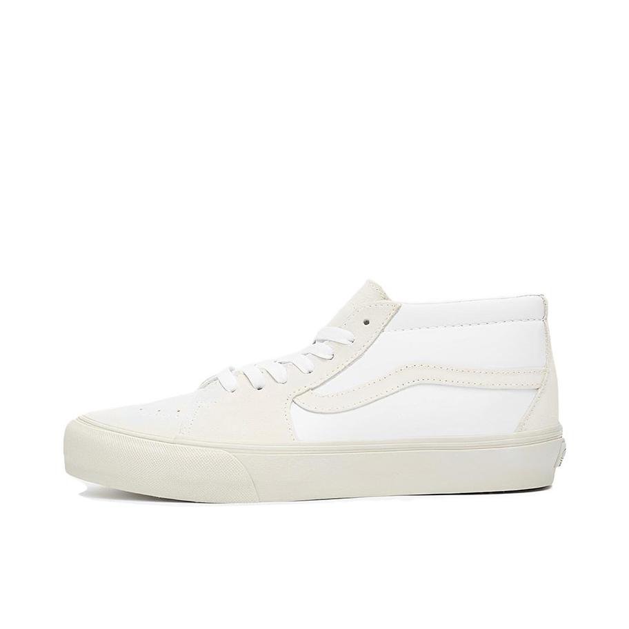 推荐商品：Vans/范斯 SK8-Mid 板鞋 潮流拼接复古百搭防滑耐磨 JJJJound联名/白色