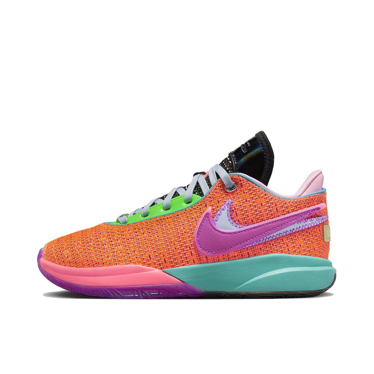 推荐商品：Nike Lebron 20 詹姆斯20 Zoom Air 缓震透气 防滑耐磨 舒适 支撑 潮流 篮球鞋 国外版/橙色