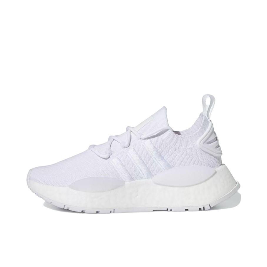 推荐商品：adidas Originals NMD W1 减震耐磨 舒适防滑 运动休闲鞋 白色