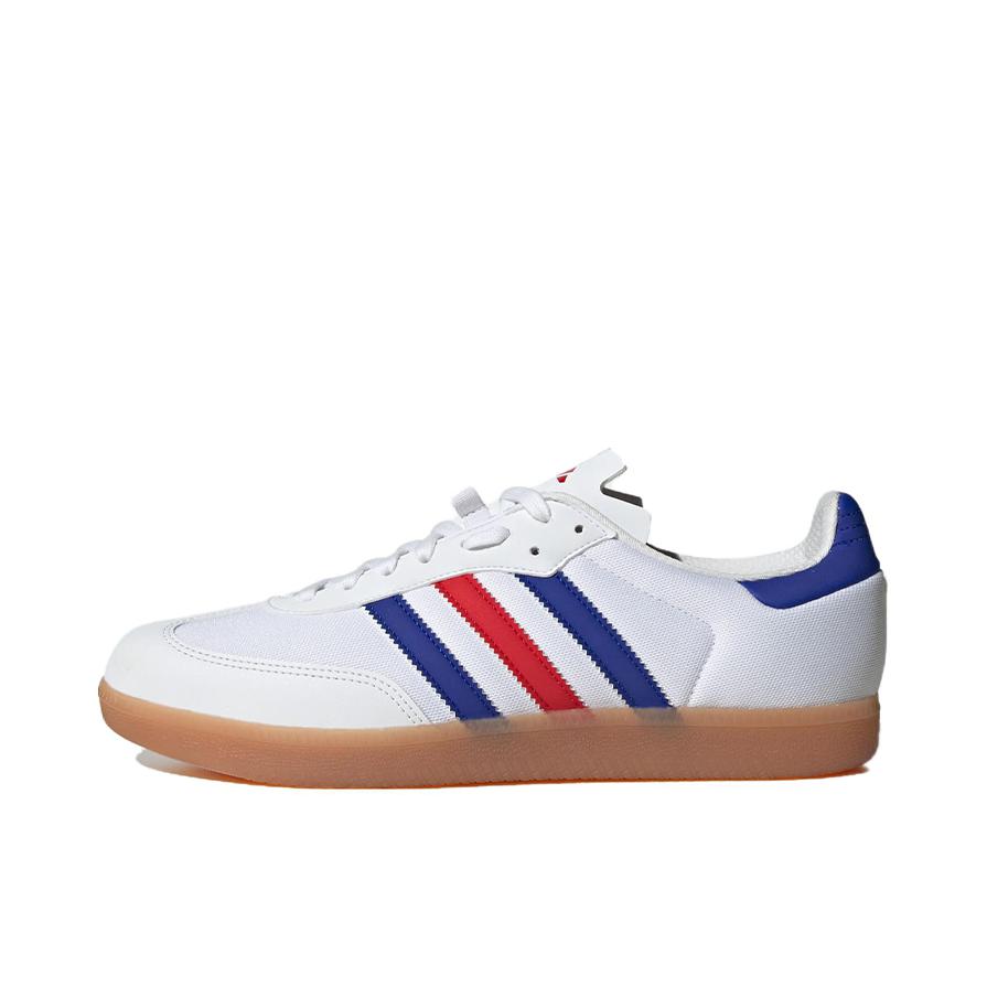 推荐商品：adidas Velosamba T头鞋 德训鞋 训练鞋 防滑耐磨轻便舒适运动 褐色/白色