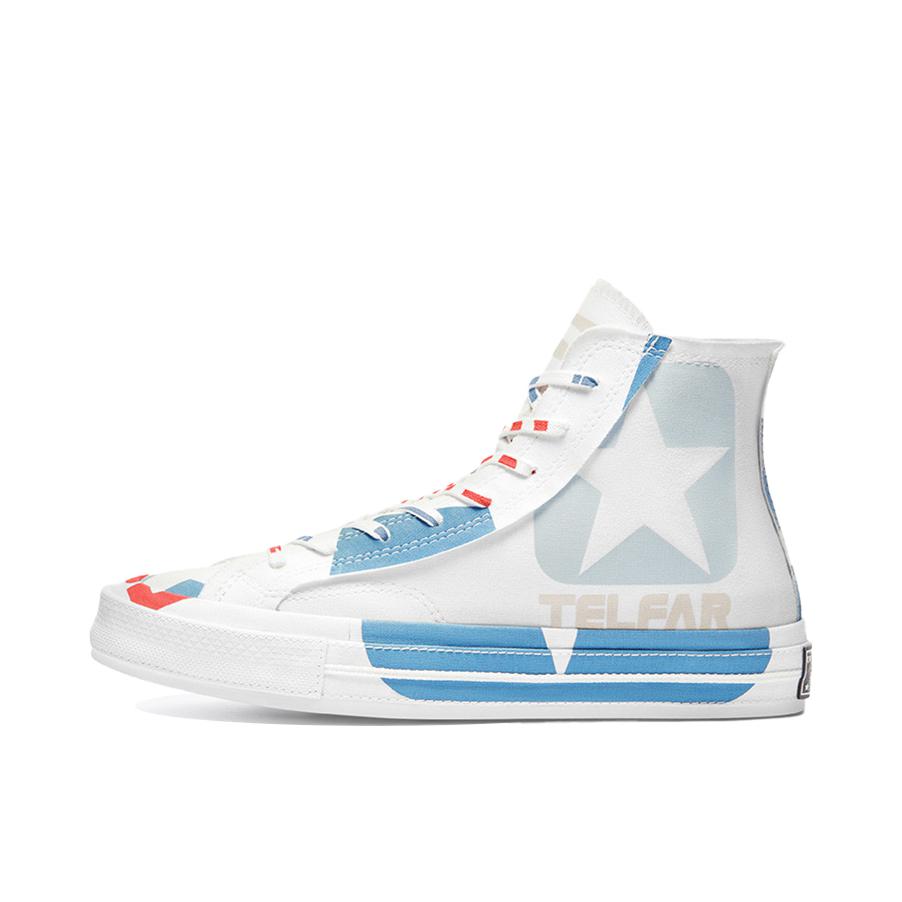 推荐商品：Converse/匡威 1970s 帆布鞋 圆头防滑经典复古轻便时尚拼接百搭 白蓝