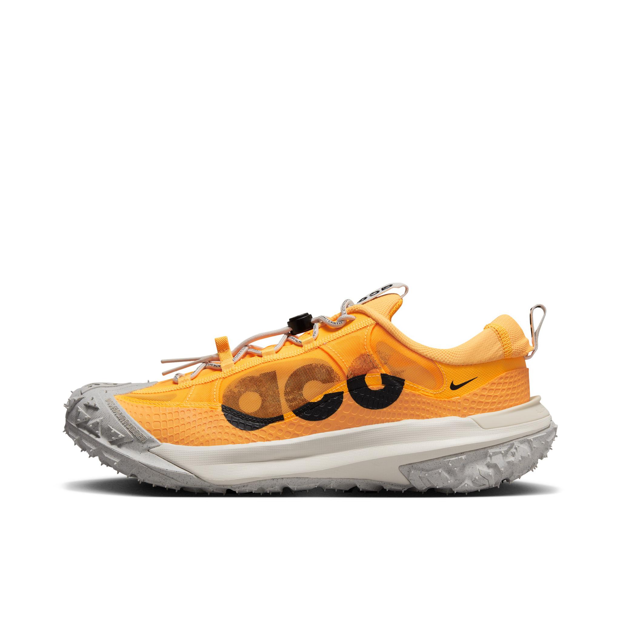 推荐商品：Nike ACG Mountain Fly 2 户外越野 耐磨防滑 透气防水 缓震 户外鞋徒步鞋 黄色