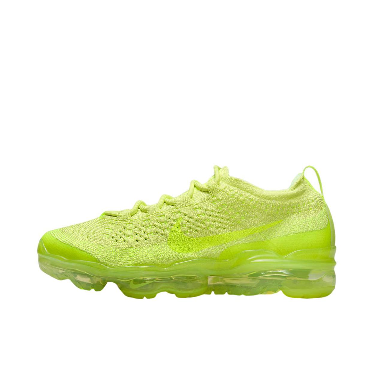 推荐商品：Nike Vapormax Flyknit 跑鞋 防滑耐磨缓震回弹透气轻便支撑圆头 荧光绿