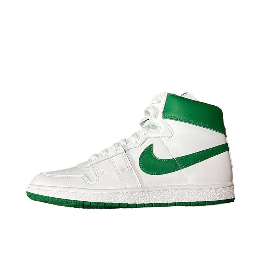 推荐商品：Nike Air Ship SP 运动休闲鞋 时尚复古舒适透气缓震轻便防滑耐磨实战圆头 白色/绿色