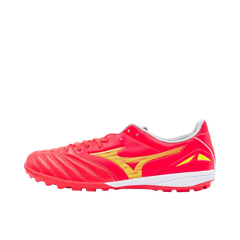 推荐商品：Mizuno/美津浓 Morelia NEO 4 Pro TF 次顶级 碎钉 防滑耐磨 胶质 足球鞋 红色