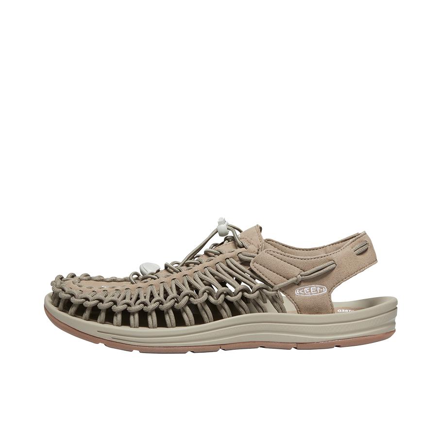 推荐商品：KEEN/科恩 Uneek 防滑耐磨 舒适时尚 休闲百搭 简约潮流 速干 沙滩鞋 户外鞋 灰褐色