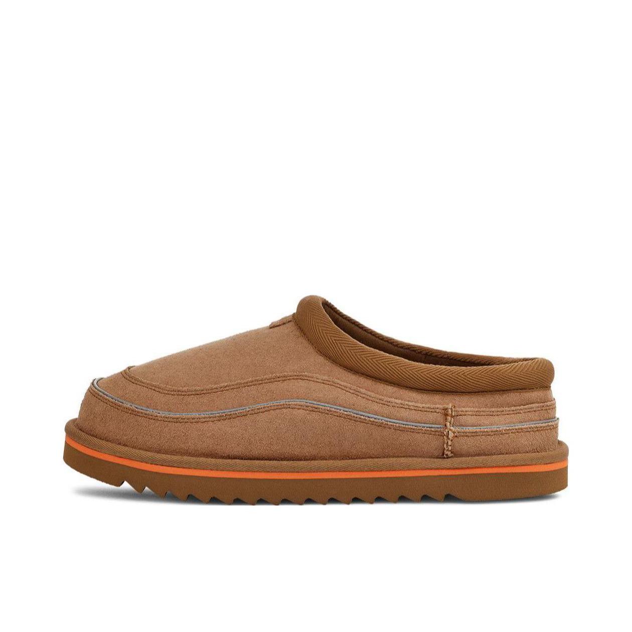 推荐商品：UGG 百搭 舒适 圆头平底 休闲鞋 1136700 栗色/橘子汽水色