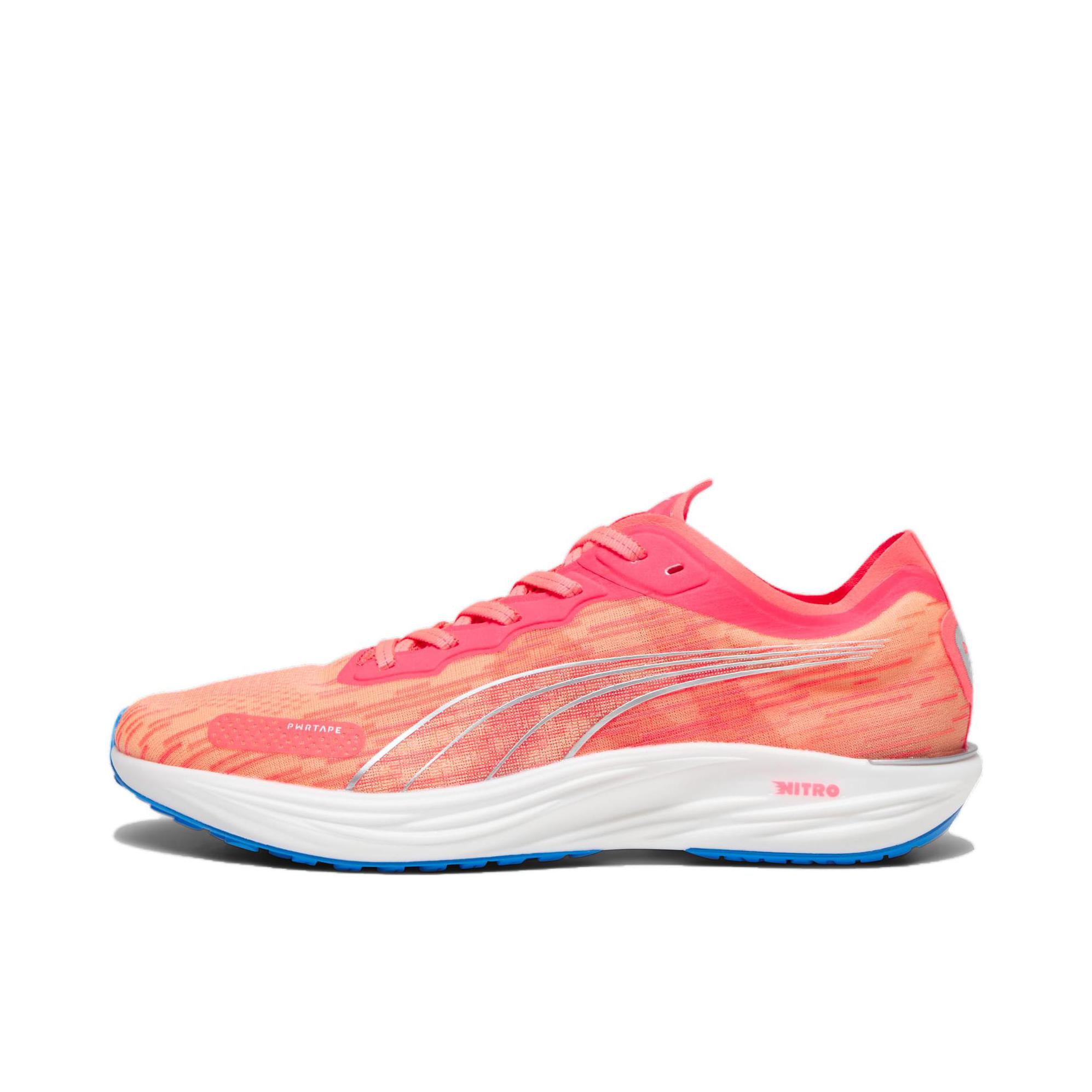 推荐商品：Puma/彪马 Liberate Nitro 2 健身训练 轻便 缓震 时尚 织物 马拉松 跑鞋 粉色/红色/白色
