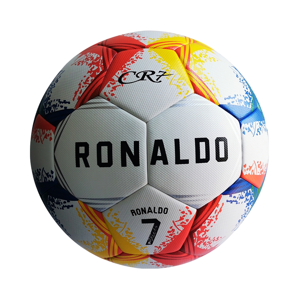 推荐商品：MEIXILUO C罗系列  耐磨 真皮 比赛专用 PU足球