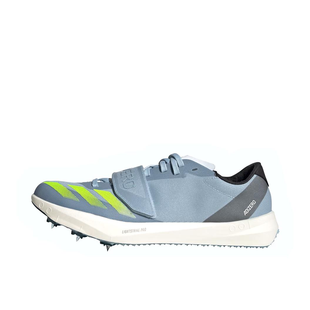 推荐商品：adidas adiZero TJ/PV 跑鞋 防滑耐磨透气碳板合成革贴合 灰色/蓝色/绿色