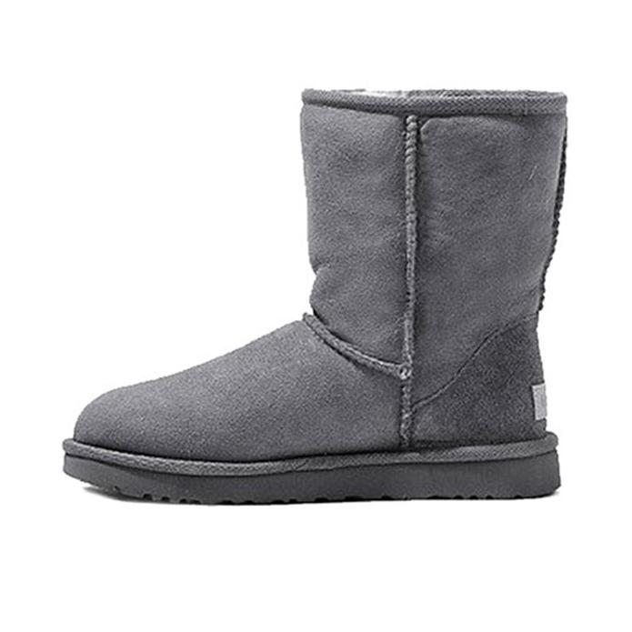 推荐商品：UGG Classic Short 经典短靴 舒适百搭 防滑耐磨 雪地靴 灰色