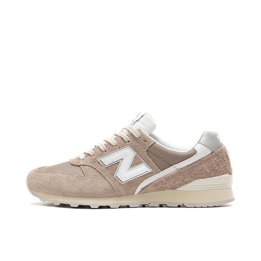 推荐商品：New Balance 996 织物 时尚复古 减震轻便 防滑耐磨 舒适透气 支撑 包裹性 增高 薄底 马拉松 人造革 防水 慢跑 运动休闲鞋 女款/浅棕色