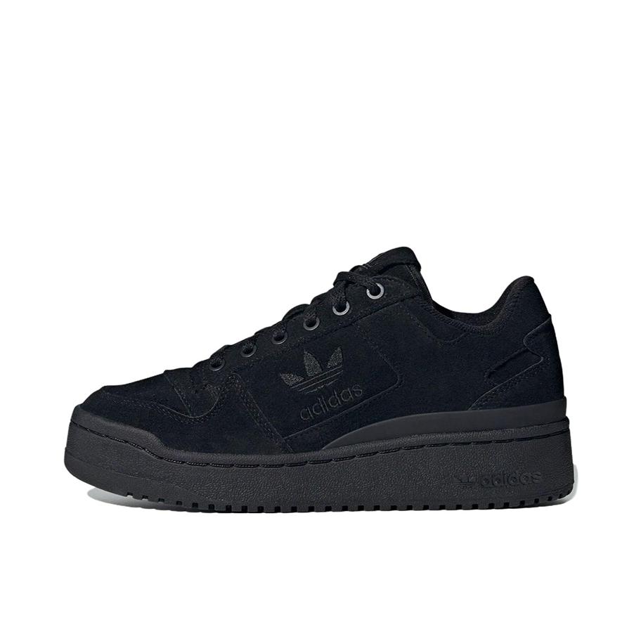 推荐商品：adidas Originals Forum Bold 板鞋 防滑耐磨轻便透气厚底增高防水贴合 深黑色