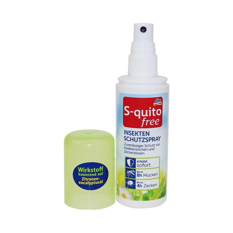 推荐商品：S-quito free 宝宝户外驱蚊水喷雾