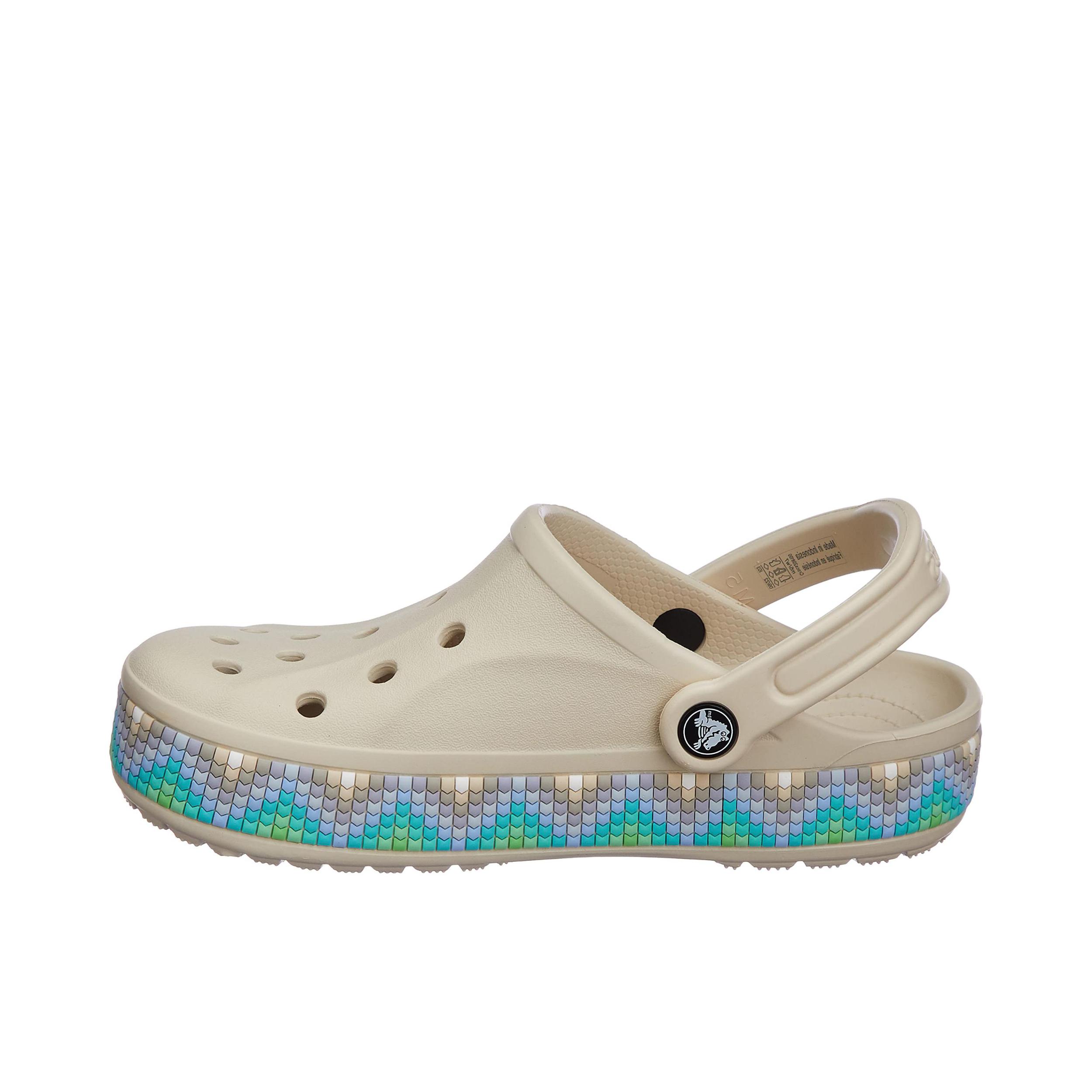 推荐商品：Crocs/卡骆驰 Bayaband Clog 贝雅卡骆班 防滑耐磨 包头沙滩 一脚蹬 户外轻便 运动 透气 拖鞋 洞洞鞋 凉鞋 水泥灰/彩色